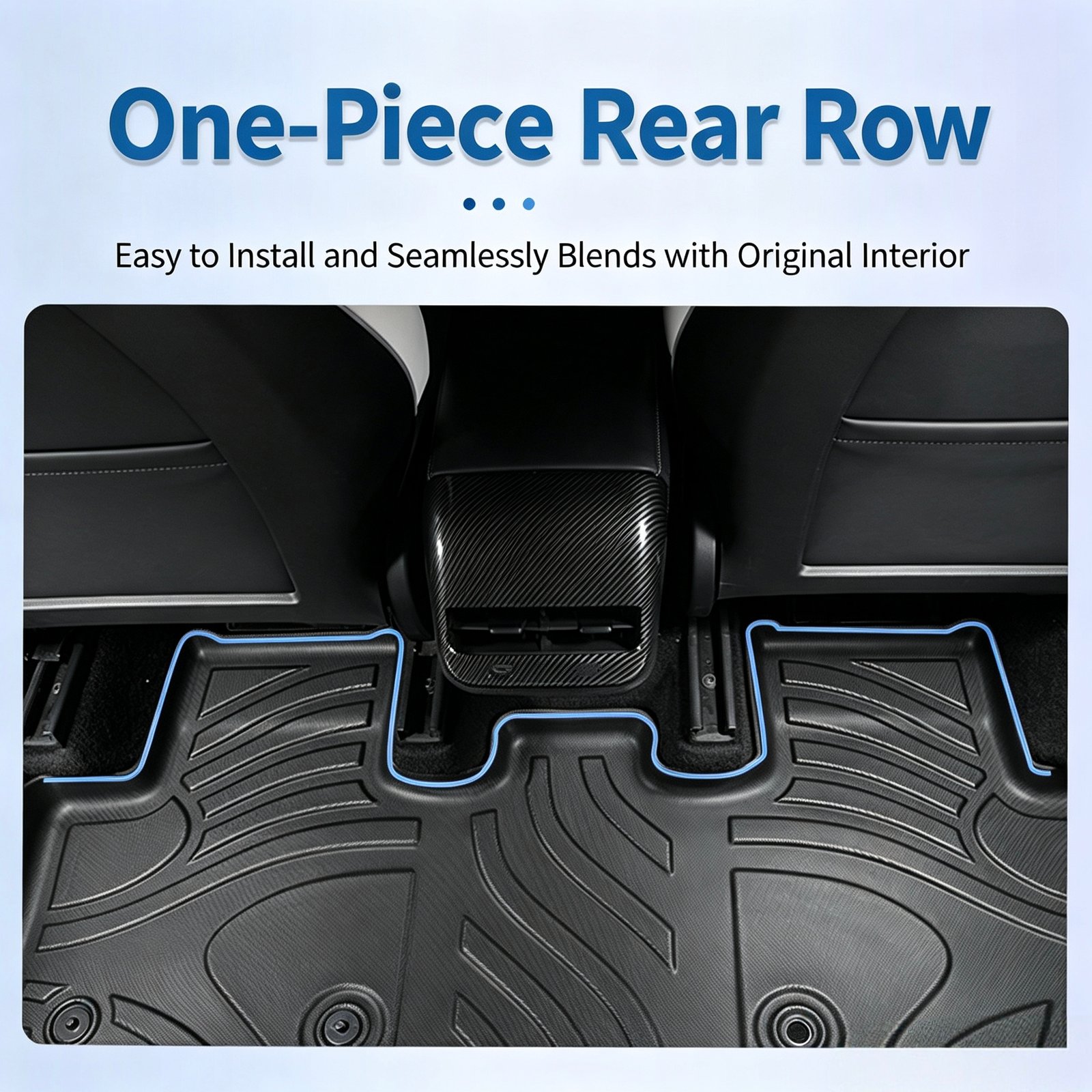 Premium Custom TPE Car Floor Mats – Luxury Carbon Fiber Texture All-Weather Vehicle Liners - Image 23