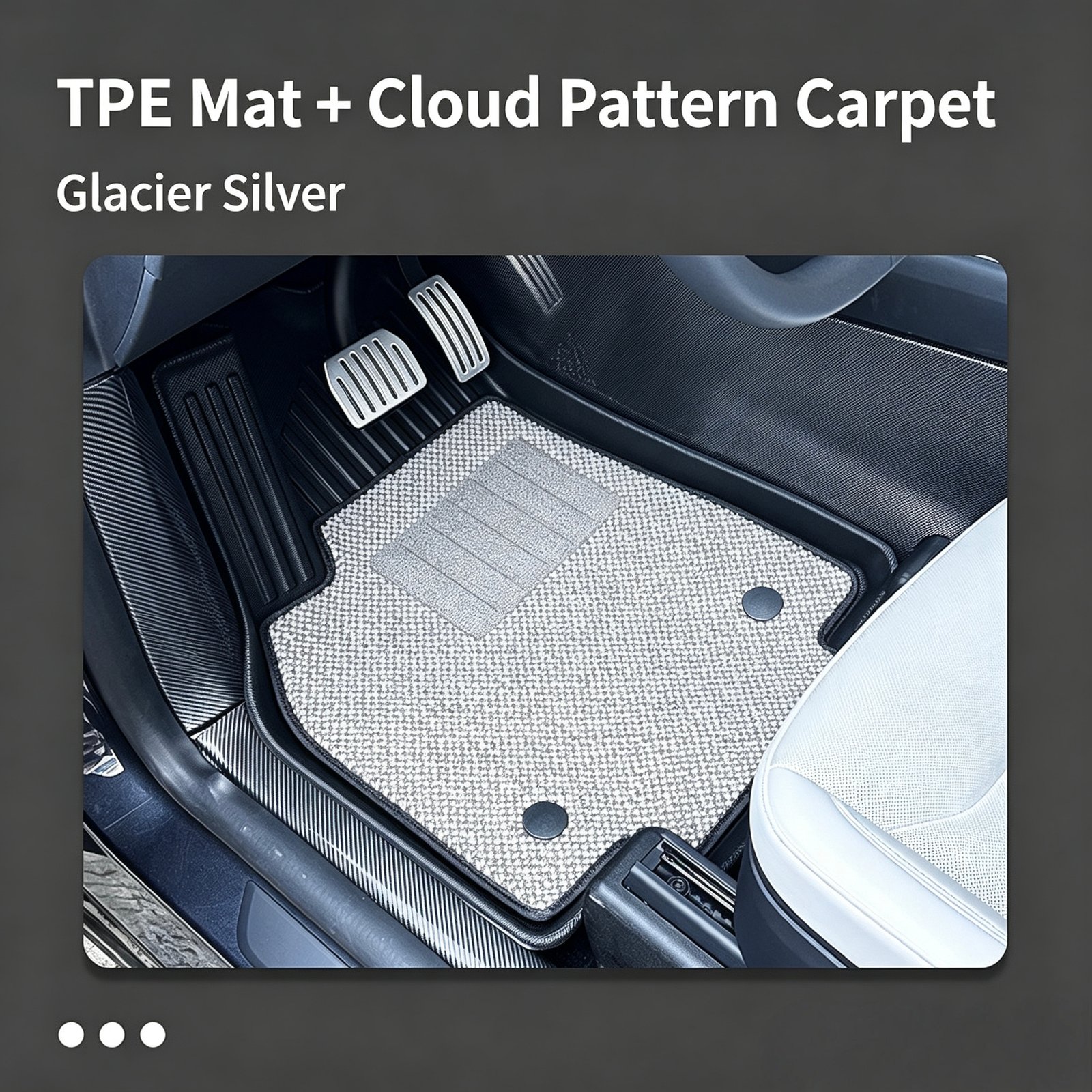 Premium Custom TPE Car Floor Mats – Luxury Carbon Fiber Texture All-Weather Vehicle Liners - Image 14