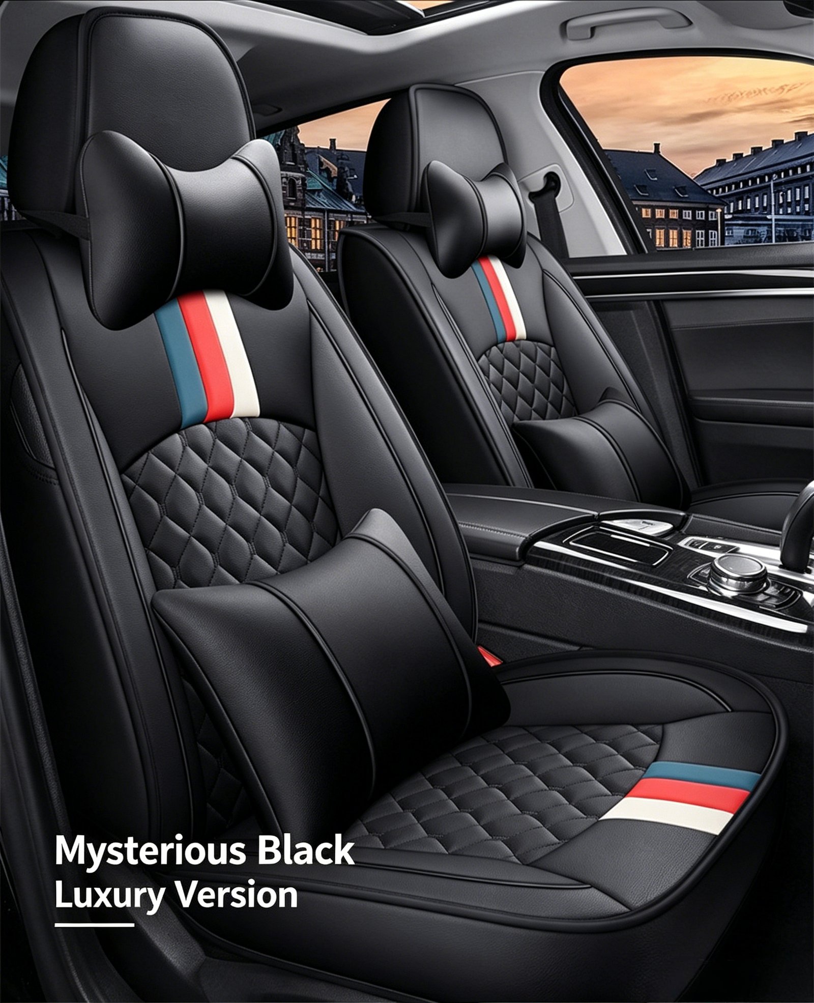 2026 New Genuine Cowhide Full Wrap Car Seat Covers - Image 11