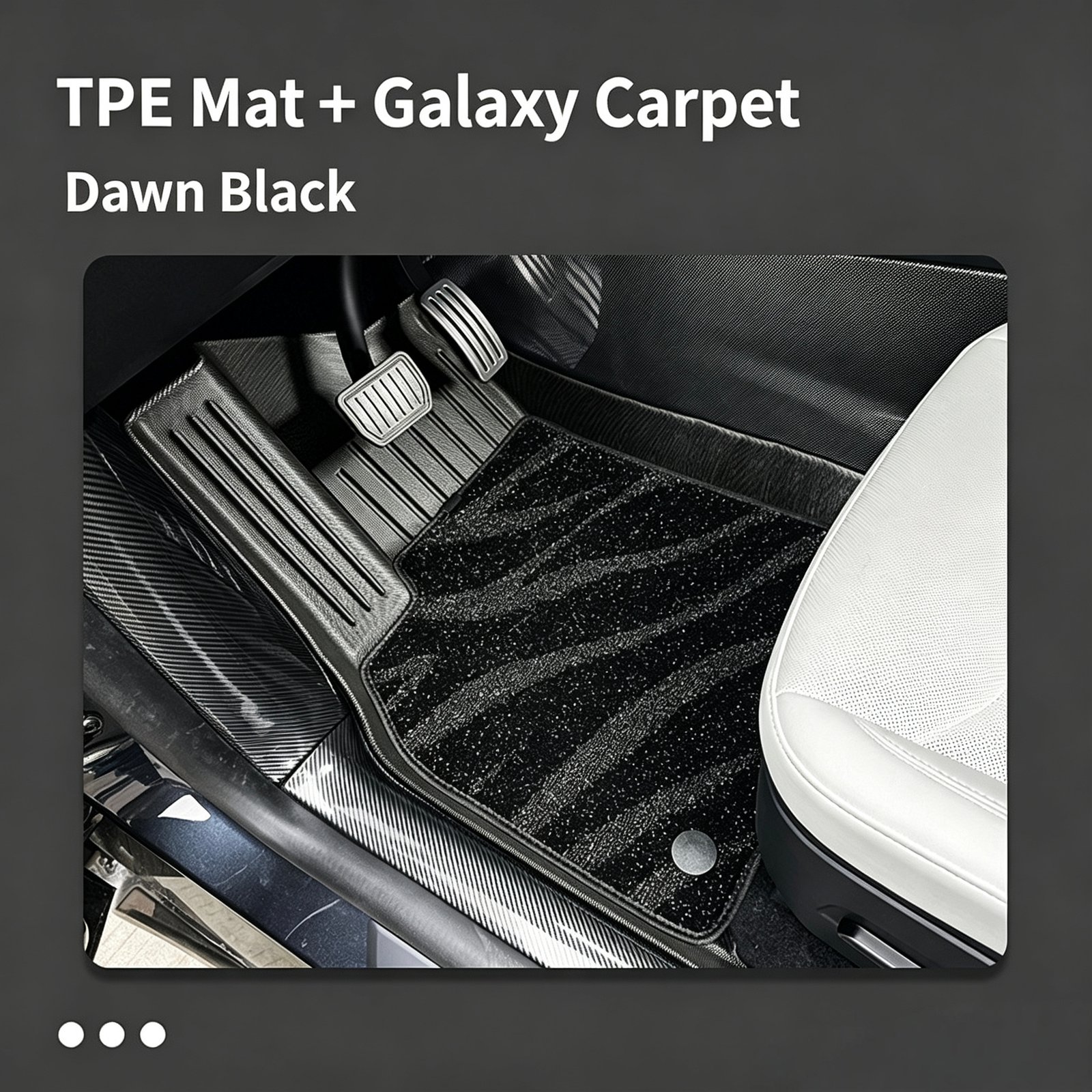 Premium Custom TPE Car Floor Mats – Luxury Carbon Fiber Texture All-Weather Vehicle Liners - Image 9