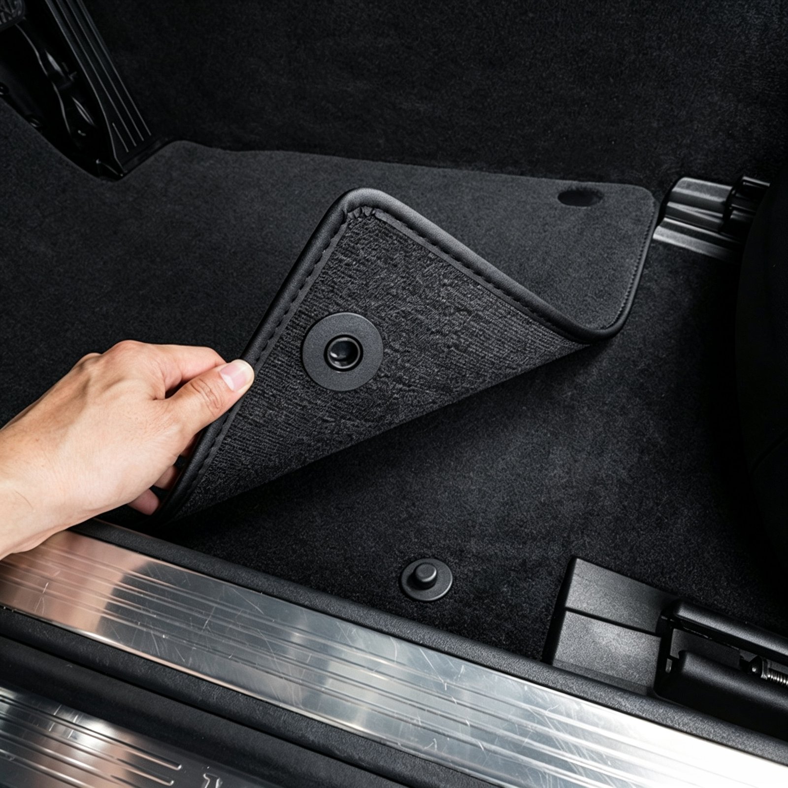 Premium Custom-Fit 12mm Nylon Car Floor Mats – Luxury Imported High-Density Carpet Liners for All-Weather Interior Protection