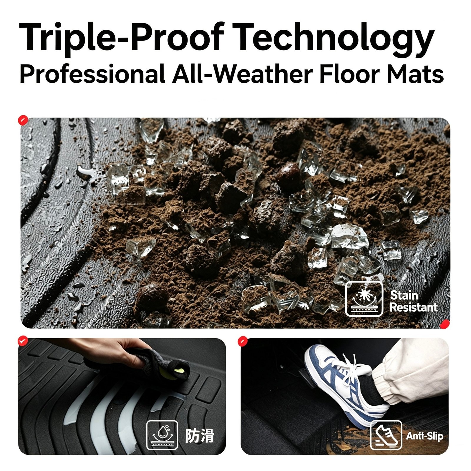 Premium Custom-Fit TPE Car Floor Mats – Odorless All-Weather Waterproof Heavy-Duty Auto Floor Liners for Over 2,000 Vehicle Models - Image 10