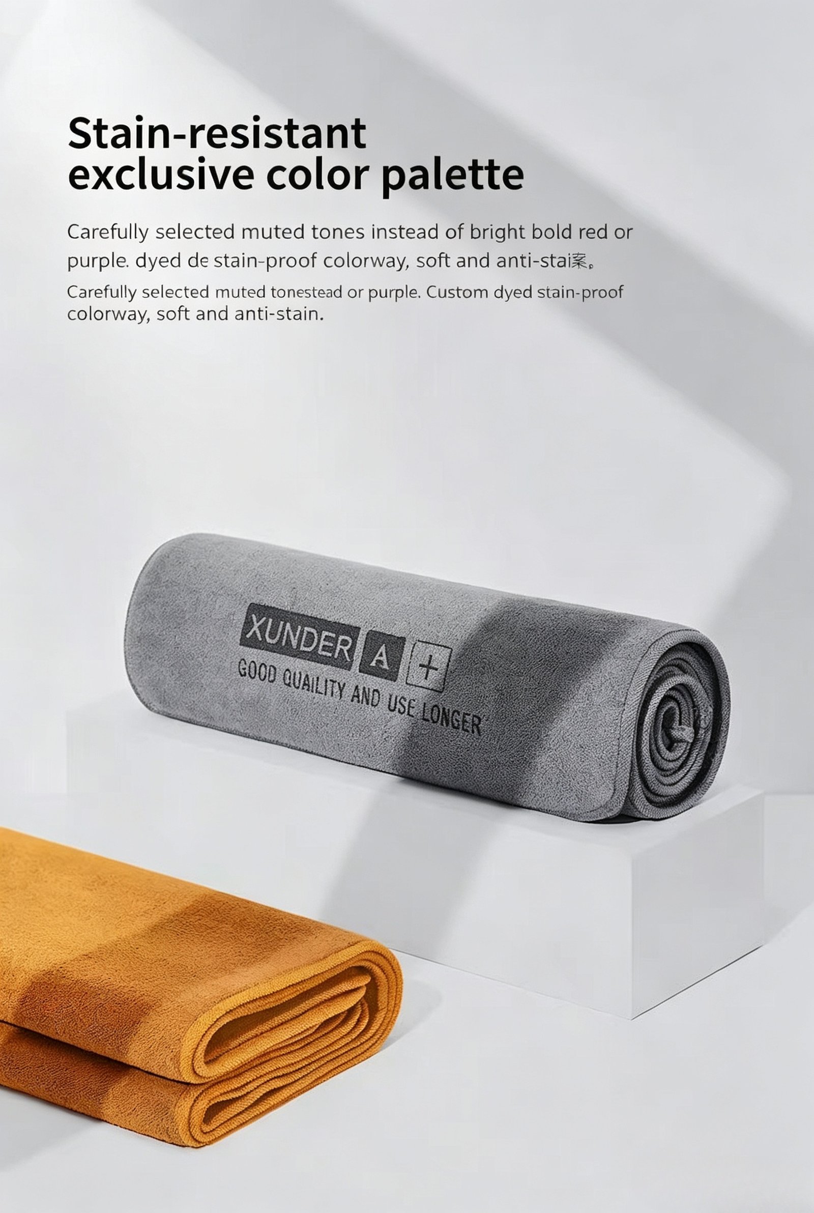 Premium Large Microfiber Car Drying Towel - Super Absorbent & Quick-Dry Cleaning Cloth. Scratch-Free Short Pile for Professional Detailing. - Image 10