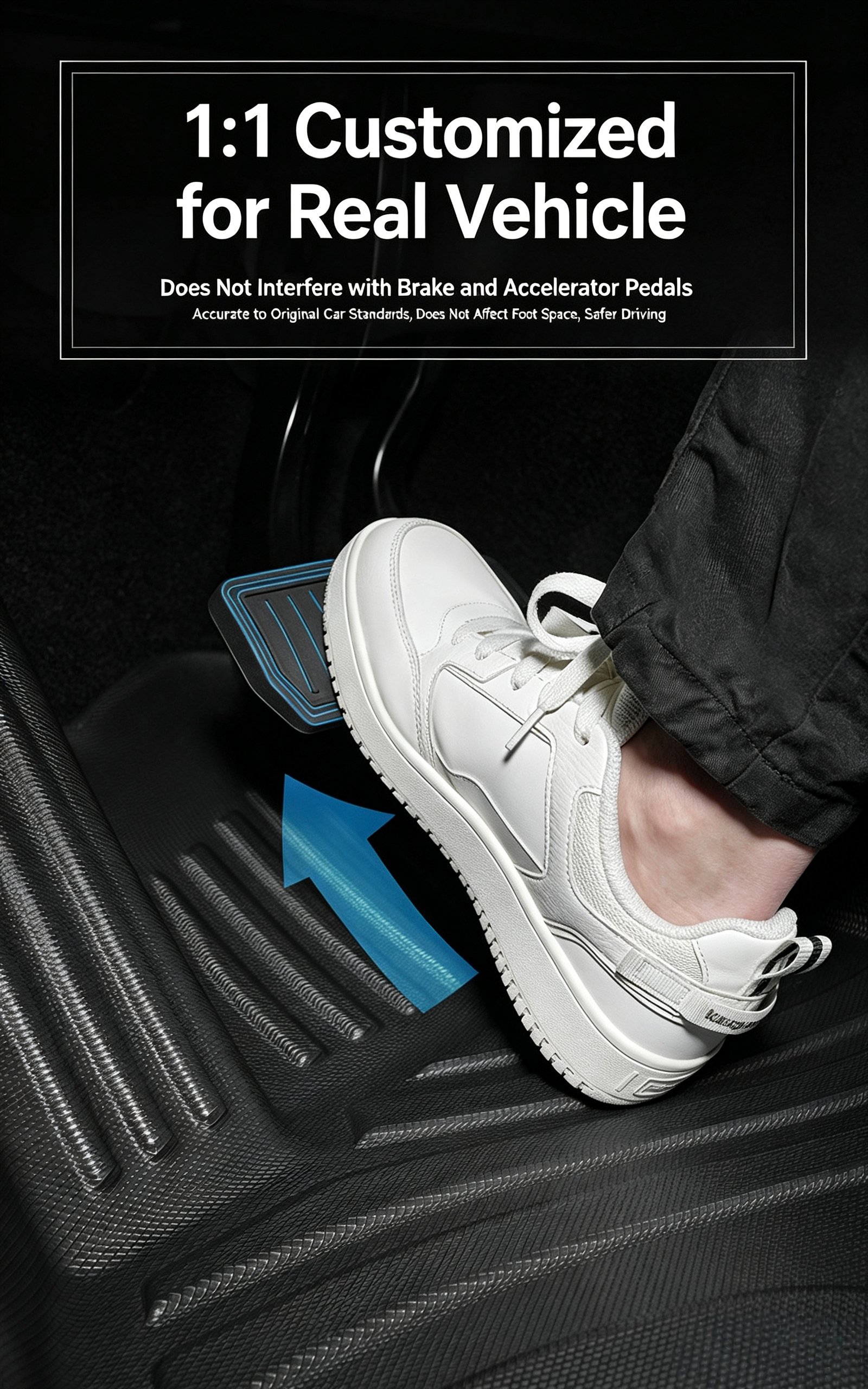 Premium Custom TPE Car Floor Mats – Luxury Carbon Fiber Texture All-Weather Vehicle Liners - Image 17