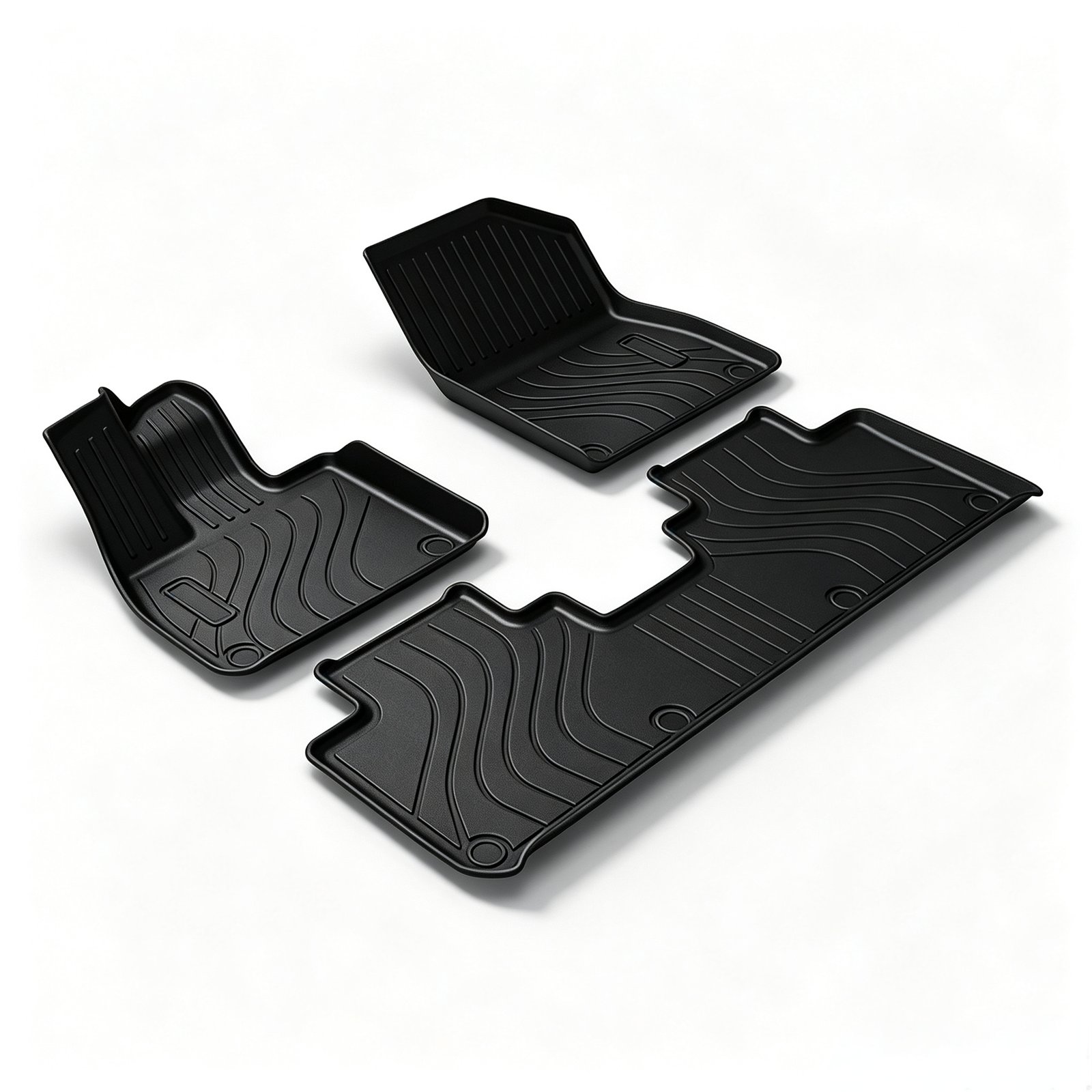 Premium Custom TPE Car Floor Mats – Luxury Carbon Fiber Texture All-Weather Vehicle Liners - Image 24