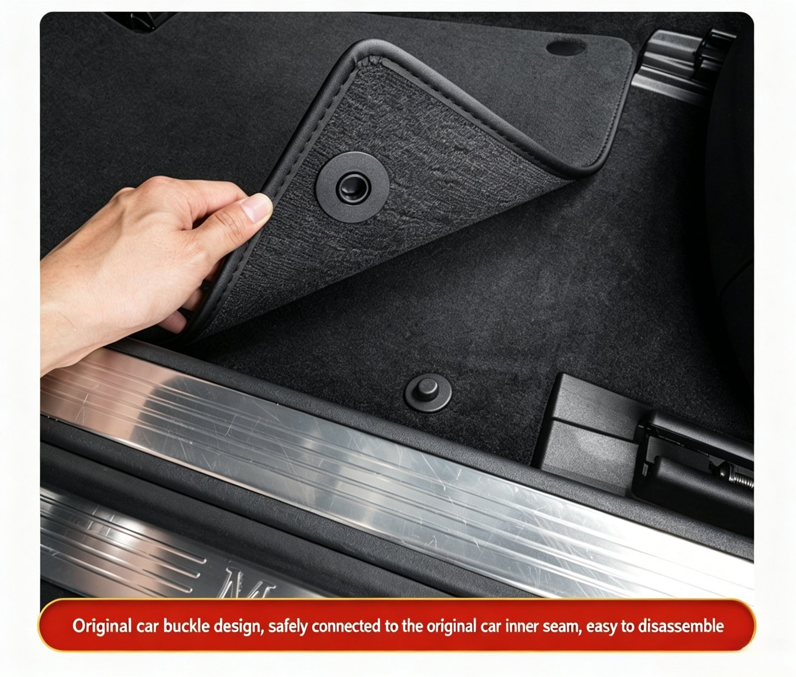 Premium Custom-Fit 12mm Nylon Car Floor Mats – Luxury Imported High-Density Carpet Liners for All-Weather Interior Protection - Image 21