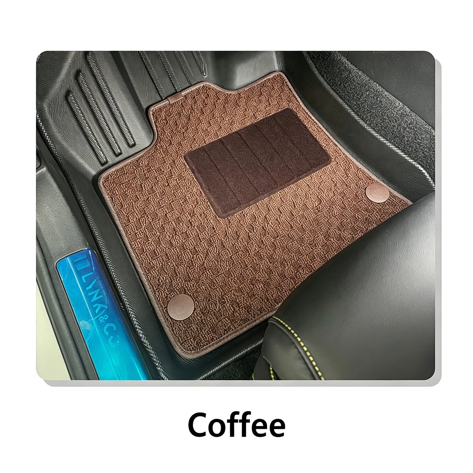 Premium Custom TPE Car Floor Mats – Luxury Carbon Fiber Texture All-Weather Vehicle Liners - Image 8