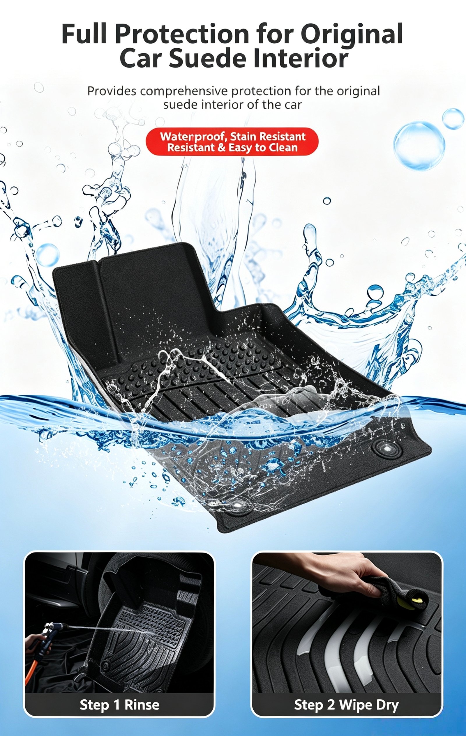 Premium Custom-Fit TPE Car Floor Mats – Odorless All-Weather Waterproof Heavy-Duty Auto Floor Liners for Over 2,000 Vehicle Models - Image 17