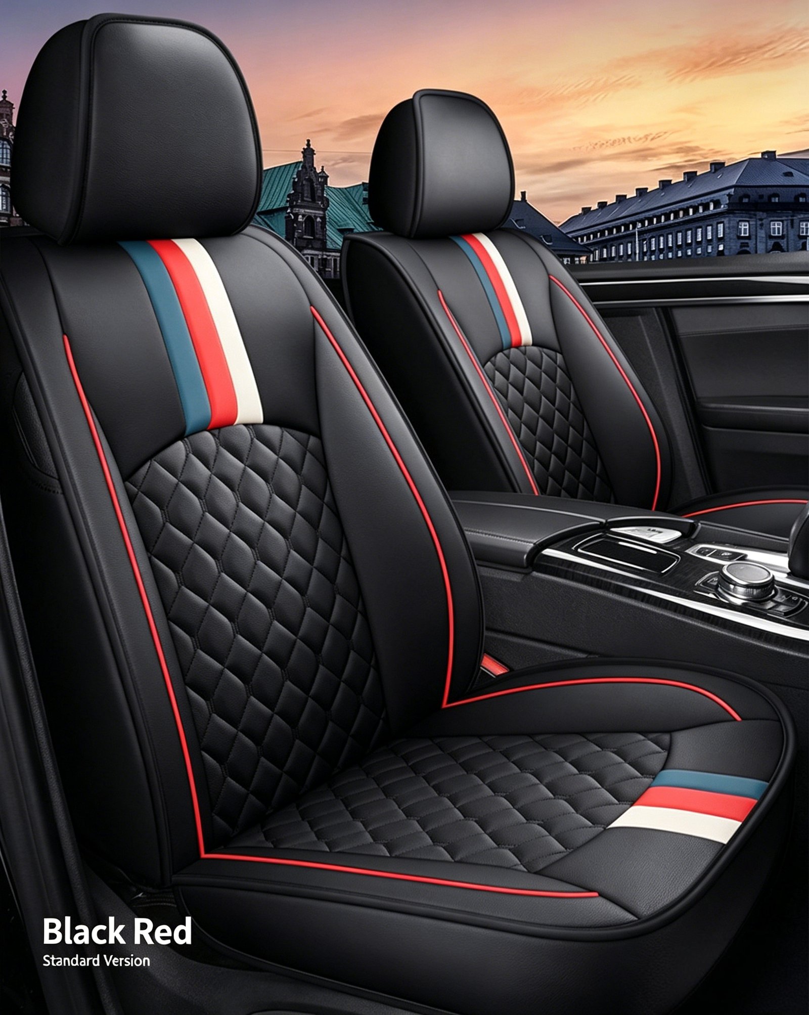 2026 New Genuine Cowhide Full Wrap Car Seat Covers - Image 6