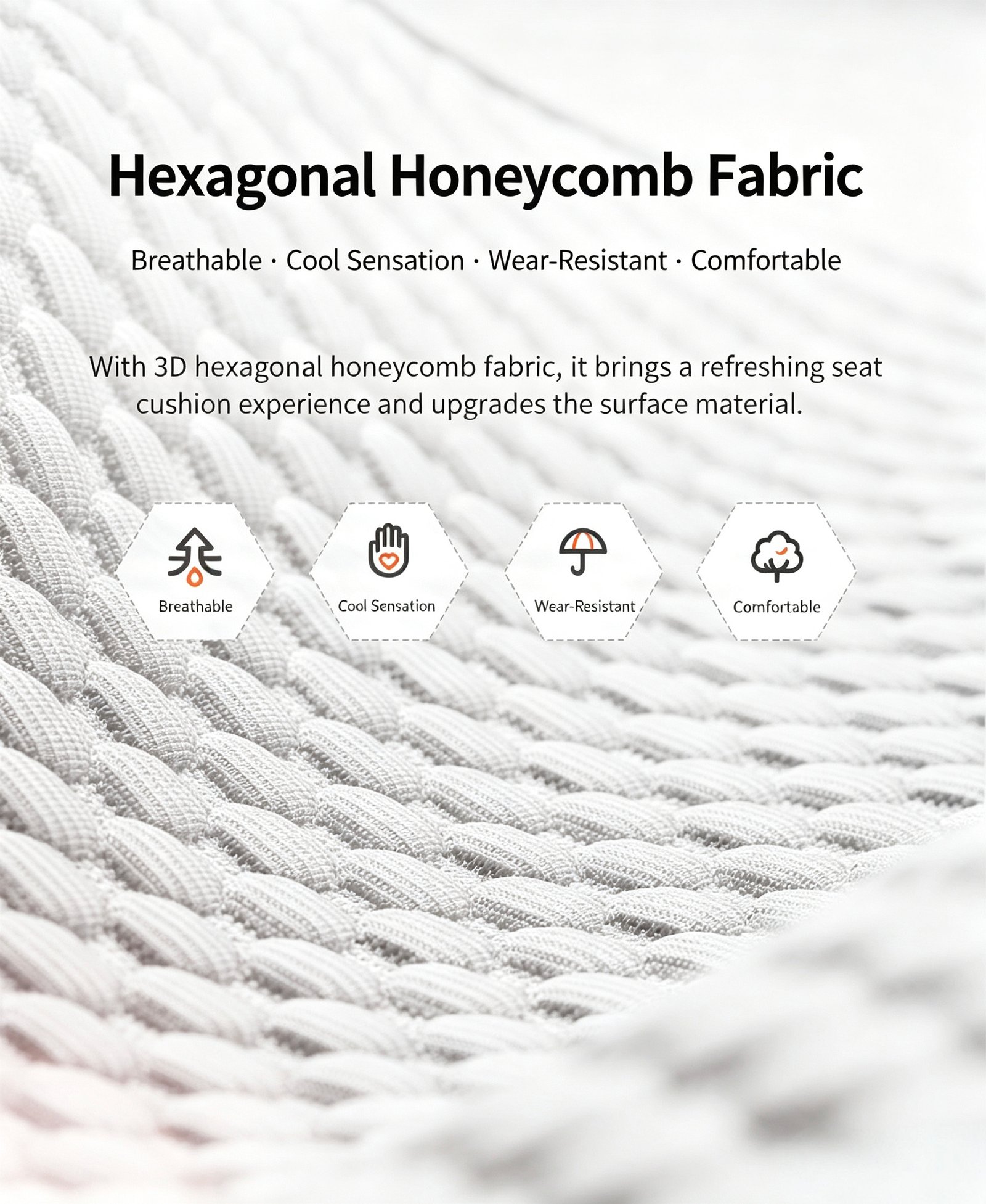 Ultra-Thin Breathable All-Season Car Seat Mat – Luxury Slim-Waist Cooling Saddle Cushion, Universal Non-Slip Comfort Seat Protector for Sedans, SUVs & Trucks - Image 10