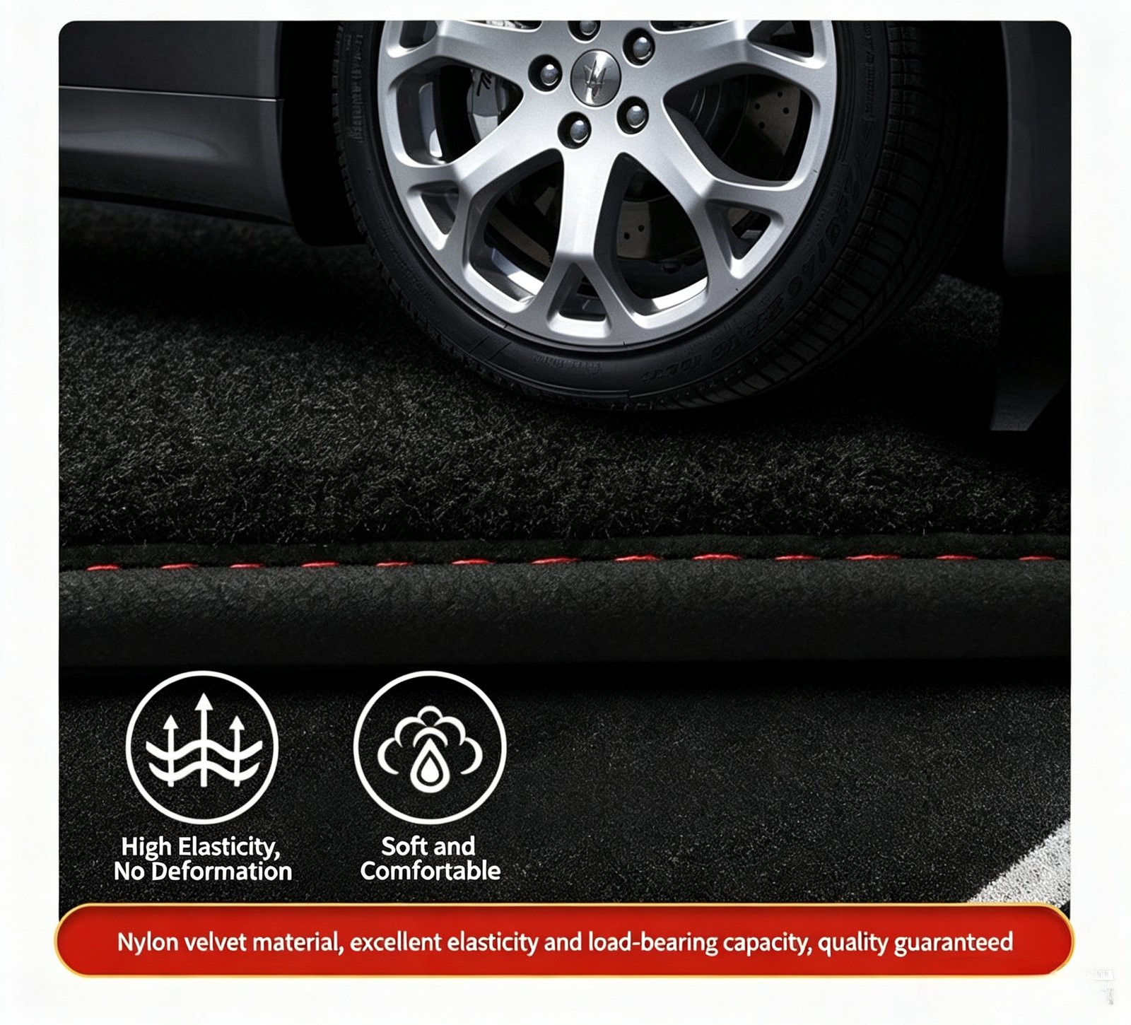 Premium Custom-Fit 12mm Nylon Car Floor Mats – Luxury Imported High-Density Carpet Liners for All-Weather Interior Protection - Image 20