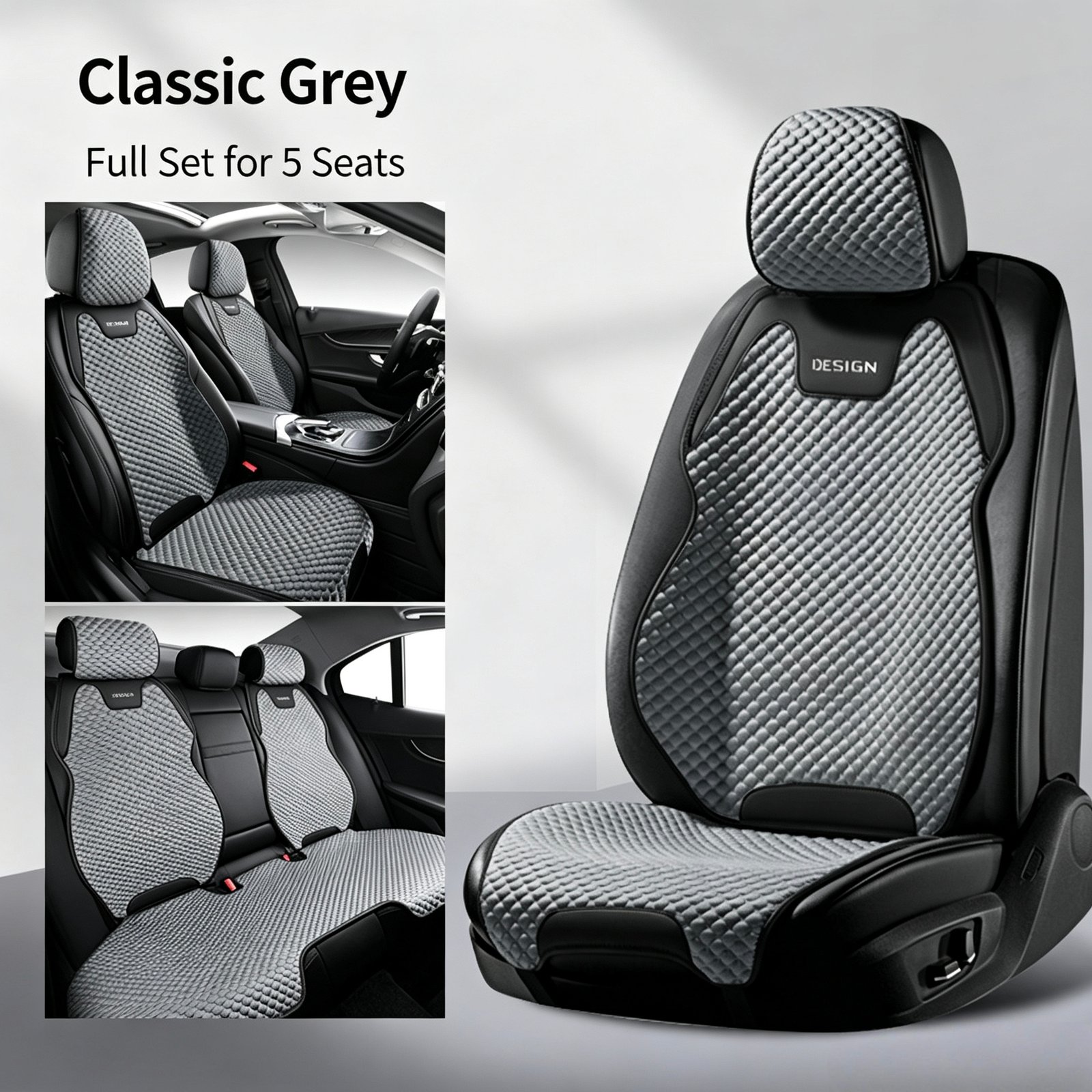 Ultra-Thin Breathable All-Season Car Seat Mat – Luxury Slim-Waist Cooling Saddle Cushion, Universal Non-Slip Comfort Seat Protector for Sedans, SUVs & Trucks - Image 9